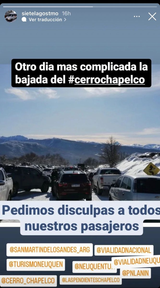Chapelco: Empresas de traslados se sumaron al reclamo 