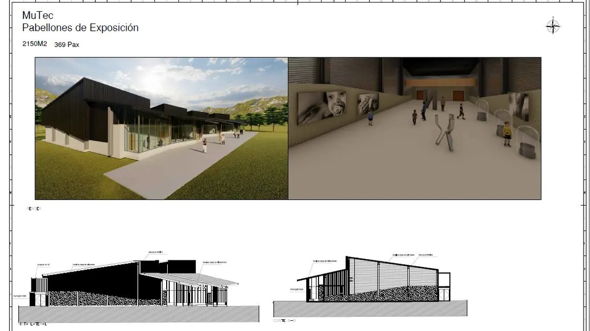 Adelanto de lo que ser&aacute; el museo de Bariloche.