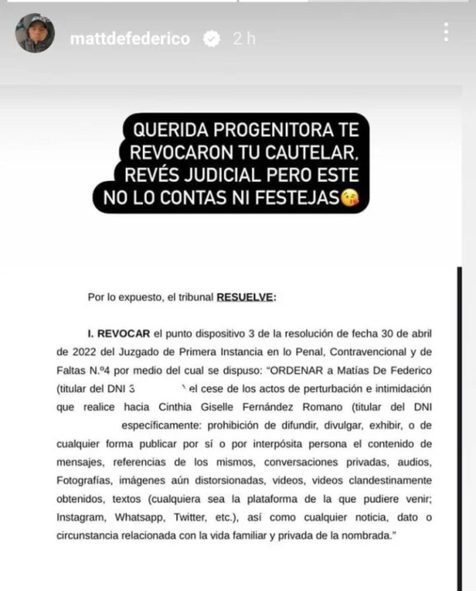 Imagen que comparti&oacute; Defederico por Instagram.