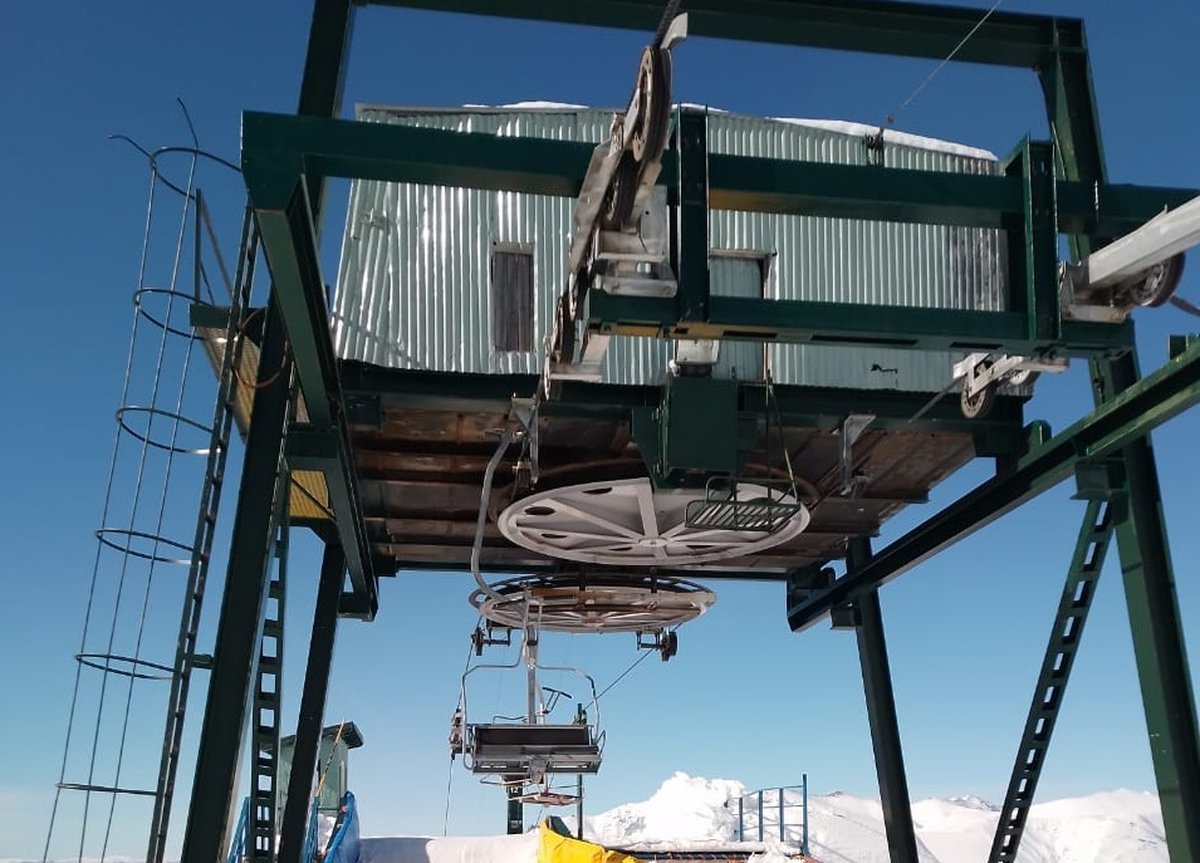 Bariloche: El lugar del accidente en Catedral 