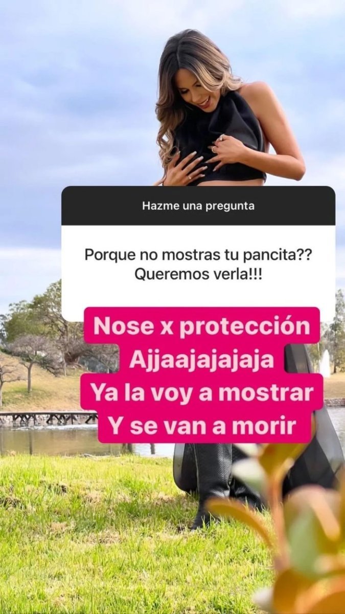 El mensaje de Barby Franco en redes sociales.