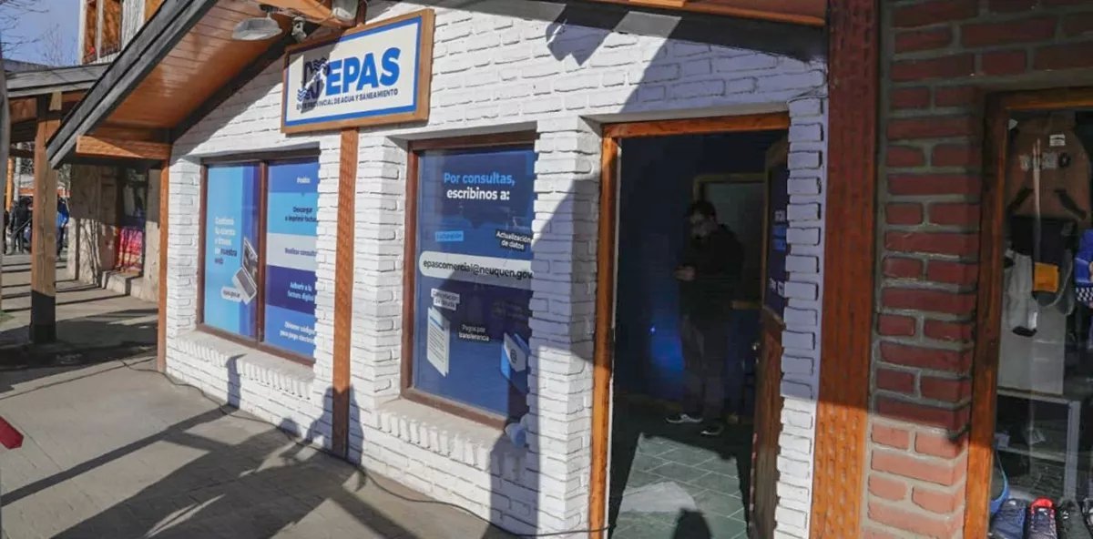 Oficina del EPAS en Villa La Angostura.