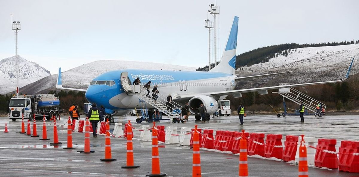 Aeropuerto Chapelco, San Mart&iacute;n de los Andes.