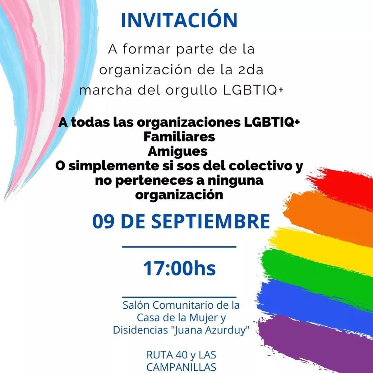 Flyer del Municipio de San Mart&iacute;n de los Andes.
