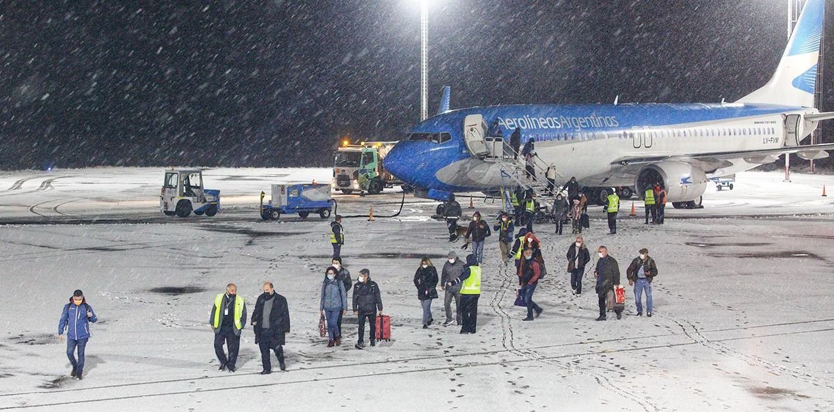 El Aeropuerto Chapelco volvi&oacute; a romper r&eacute;cords.