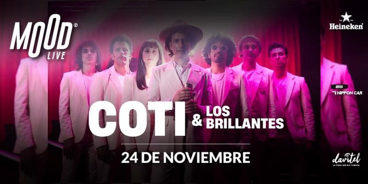 Coti se presenta junto a su banda en la Provincia del Neuqu&eacute;n.