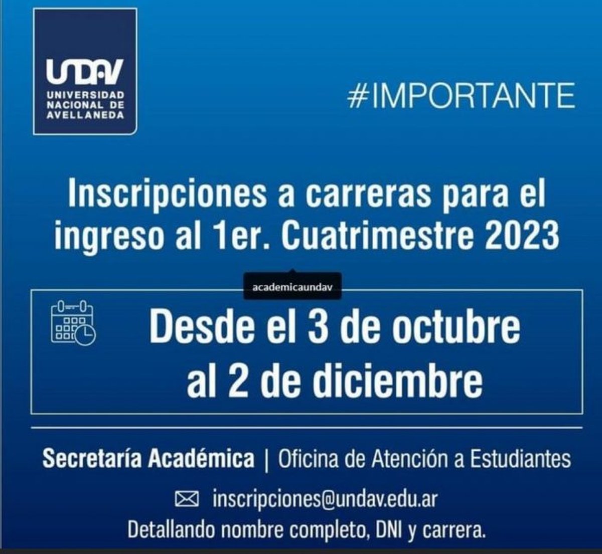 San Mart&iacute;n de los Andes ampl&iacute;a su oferta acad&eacute;mica.
