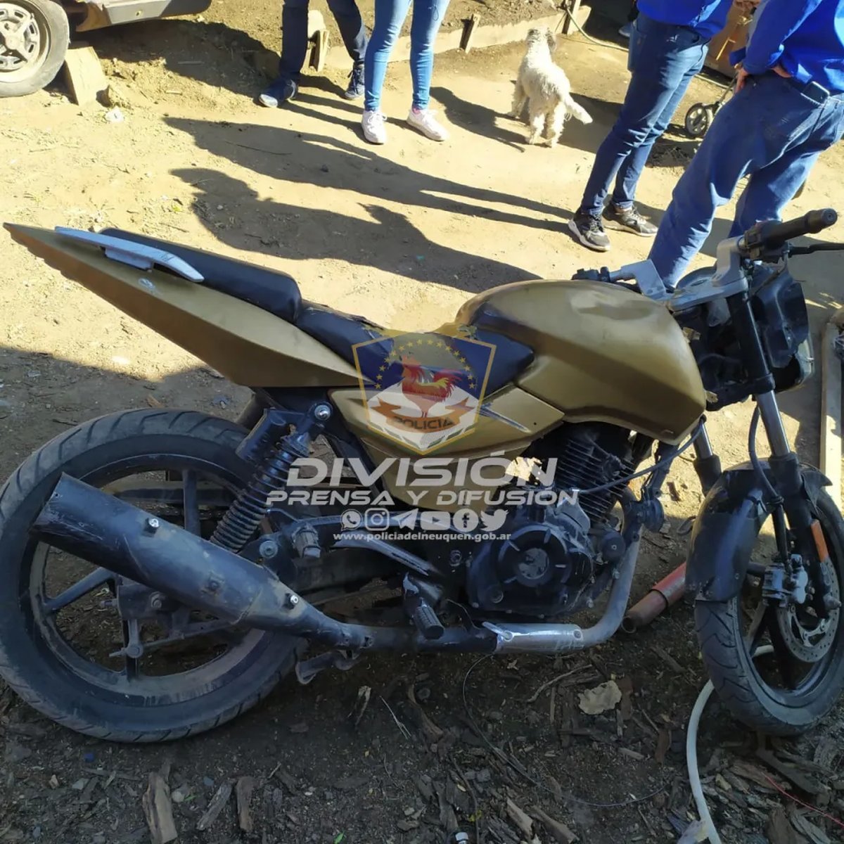 En un domicilio de San Mart&iacute;n de los Andes hallaron una moto robada.