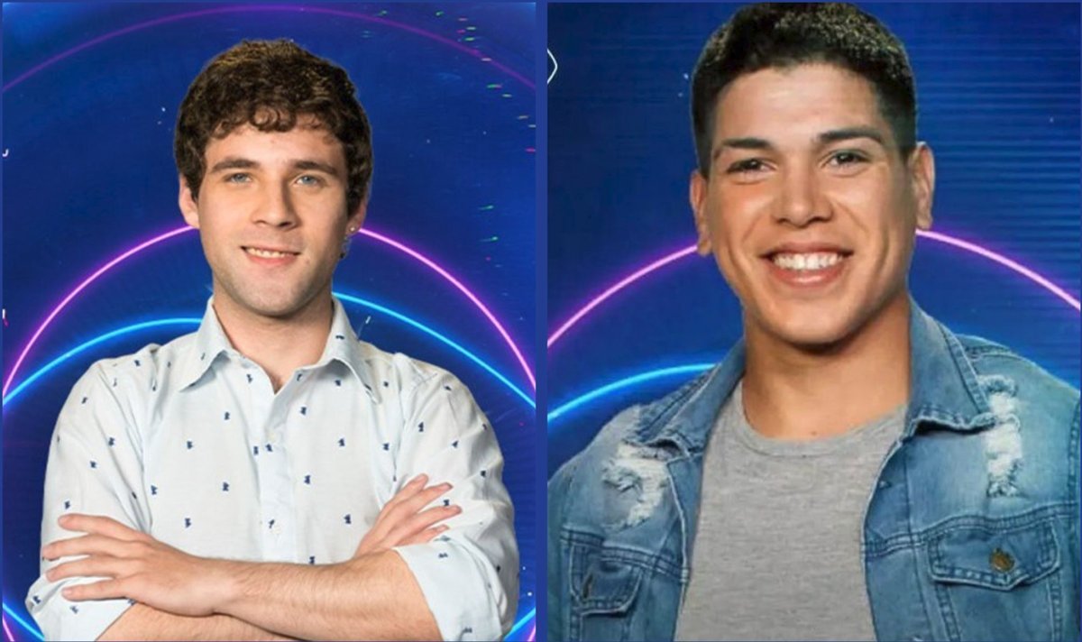 Agust&iacute;n y Thiago participantes de Gran Hermano.