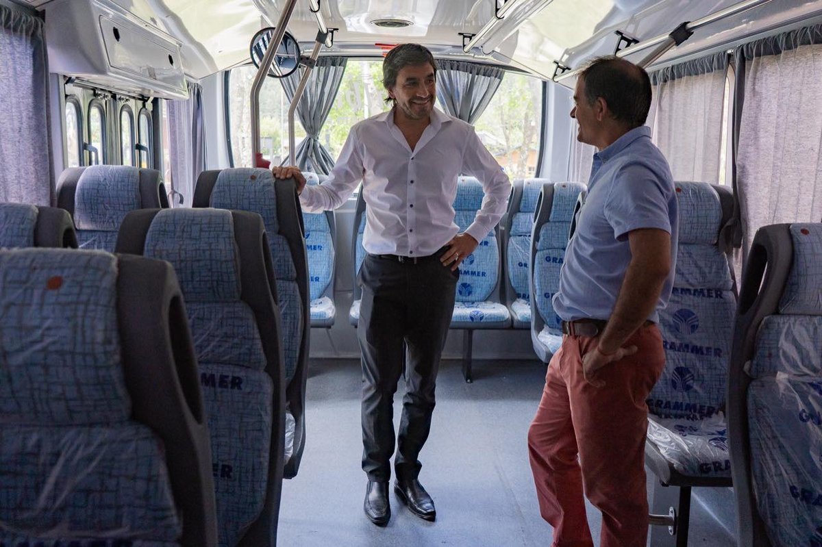 San Mart&iacute;n: nuevas unidades para el transporte p&uacute;blico