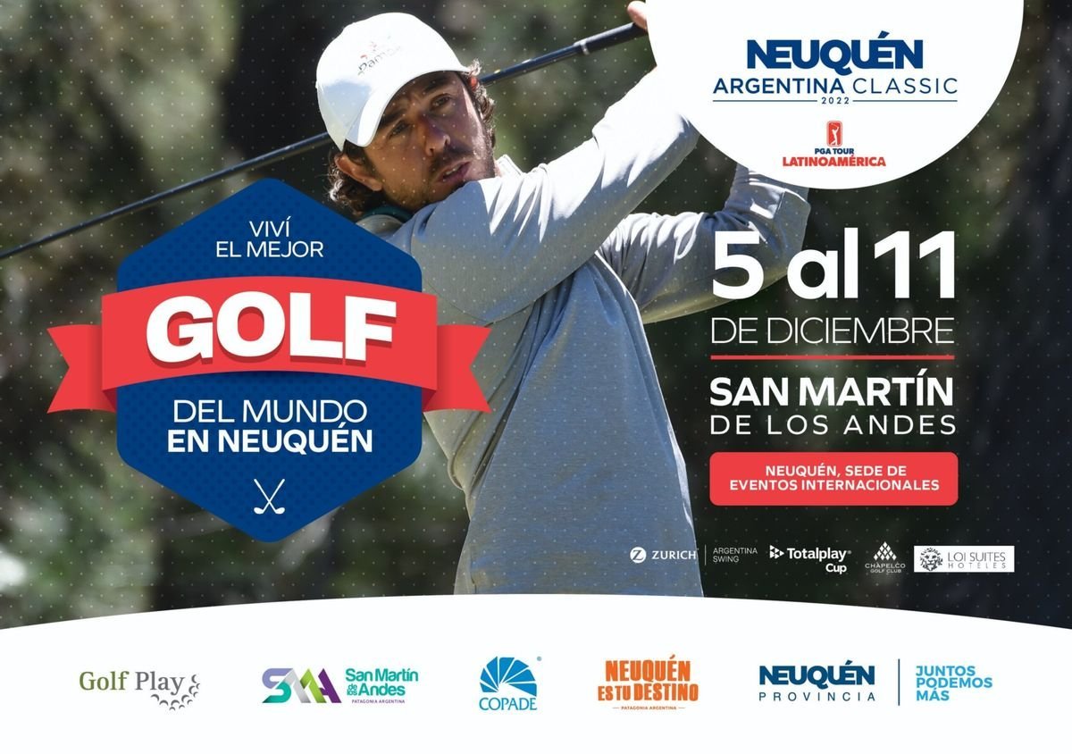 San Mart&iacute;n de los Andes recibir&aacute; al torneo de golf Neuqu&eacute;n Argentina Classic.