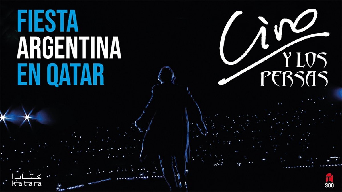 Ciro y Los Persas tocar&aacute; en la Fiesta Argentina en el Mundial de Qatar 2022.