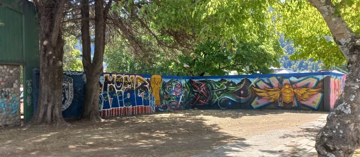 As&iacute; se encuentra el mural ahora.