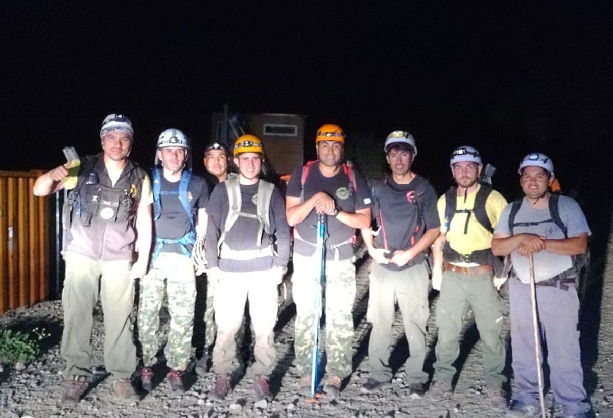 Personal que particip&oacute; del rescate.