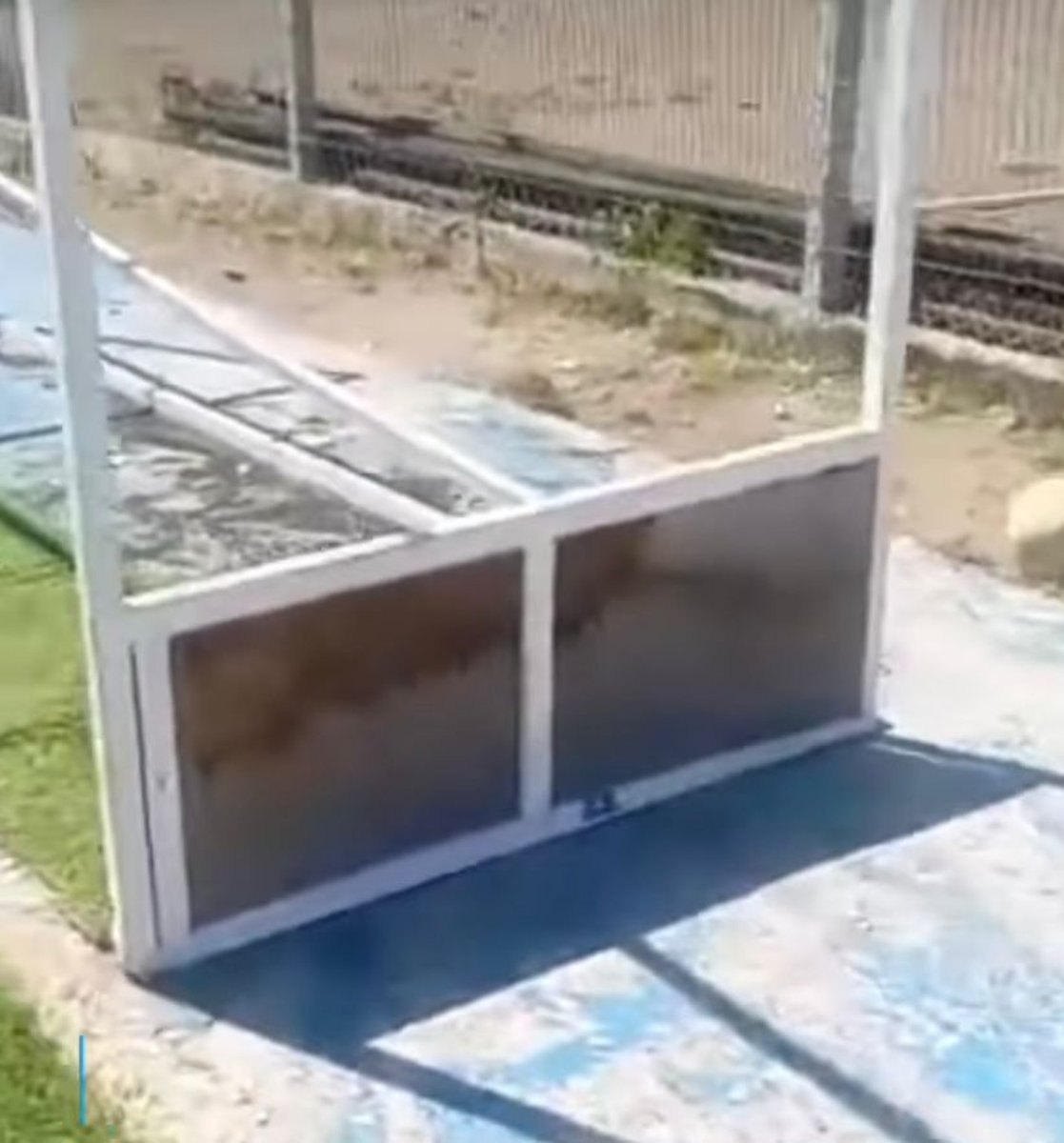 Vandalismo en las instalaciones del Deportivo Angostura&nbsp;