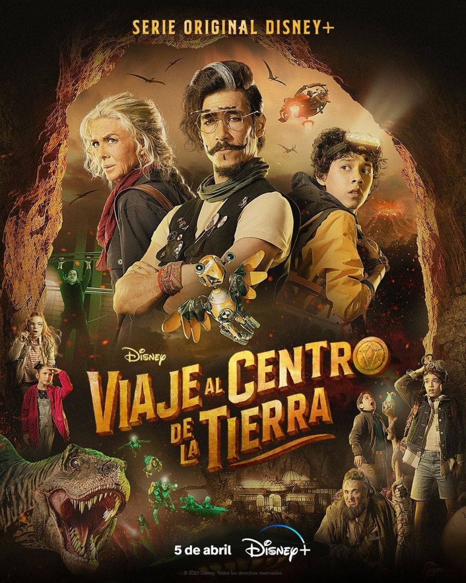 Viaje al Centro de la Tierra llega a Disney+