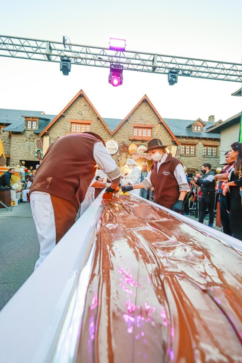 Fiesta Nacional del Chocolate en Bariloche.
