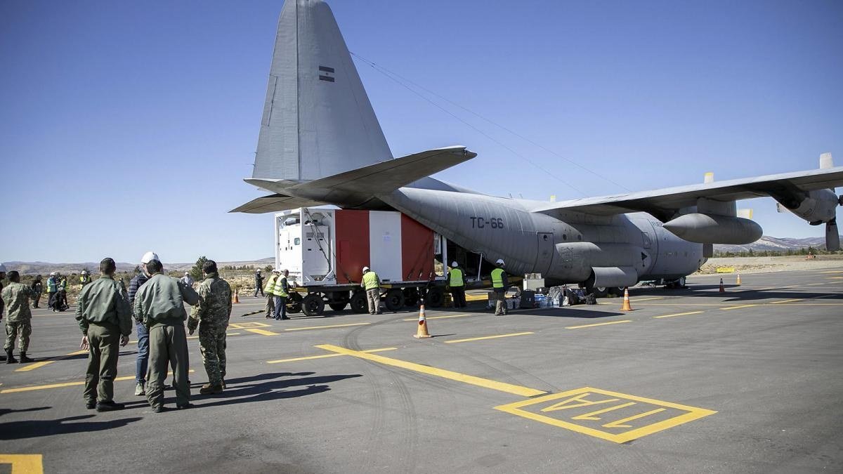 Bariloche: El traslado de un radar del INVAP a Nigeria