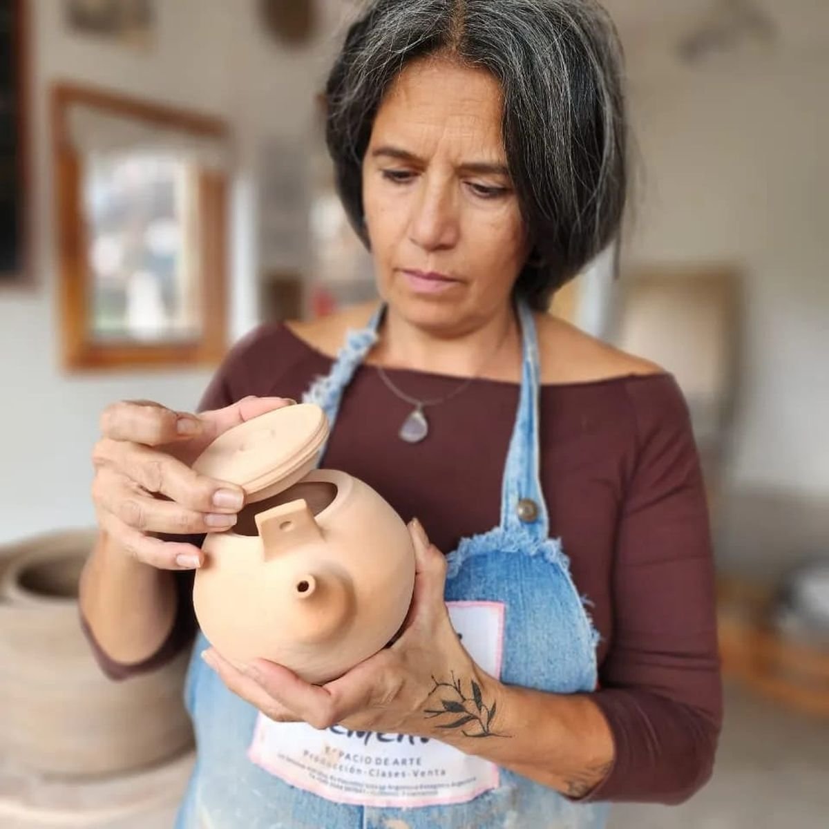 Mar&iacute;a Gabriela Noval - Fundadora de 7 elementos (Villa La Angostura).  PH: Luciana Barbier