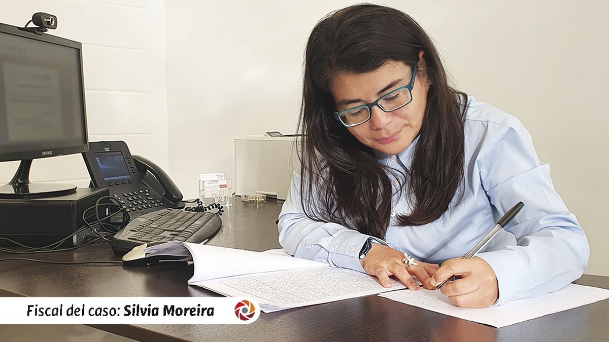 Fiscal del caso, Silvia Moreira, quien formul&oacute; cargos contra cinco varones por abusar sexualmente de un compa&ntilde;ero de trabajo en Neuqu&eacute;n.