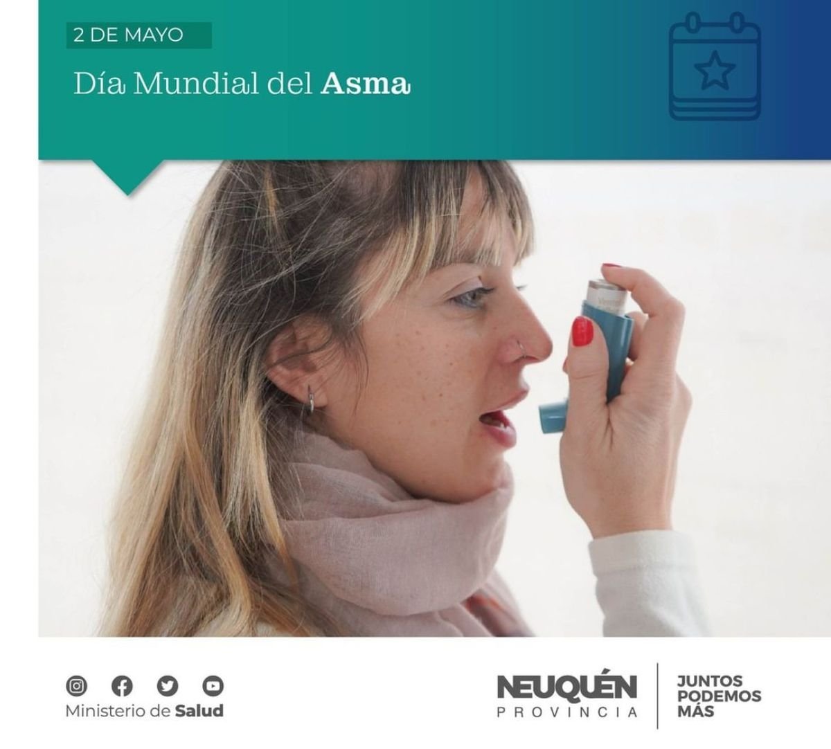 D&iacute;a Mundial del Asma - Campa&ntilde;a de concientizaci&oacute;n e informativa del Ministerio de Salud de Neuqu&eacute;n
