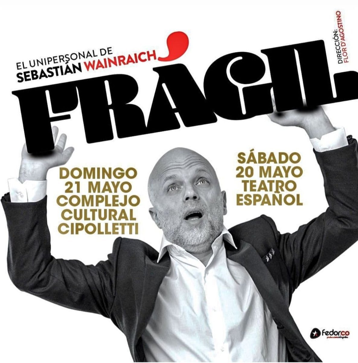 "Fr&aacute;gil" en los teatros de Neuqu&eacute;n y Cipolletti
