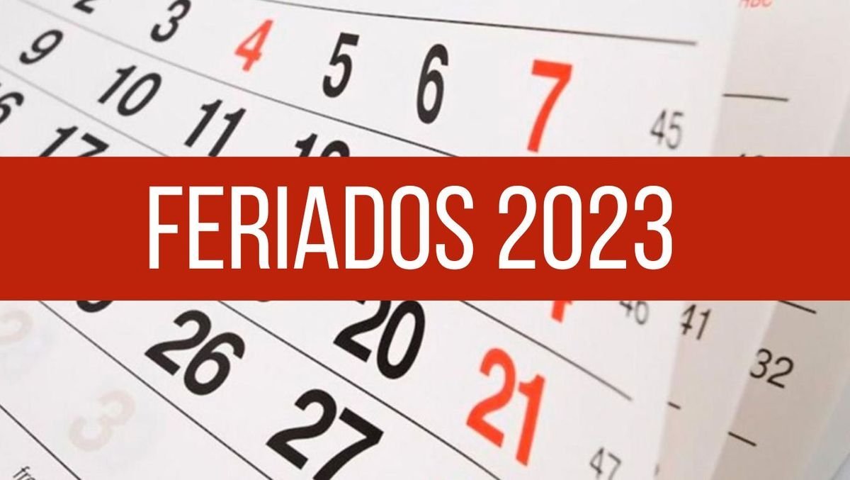 Feriados 2023&nbsp;
