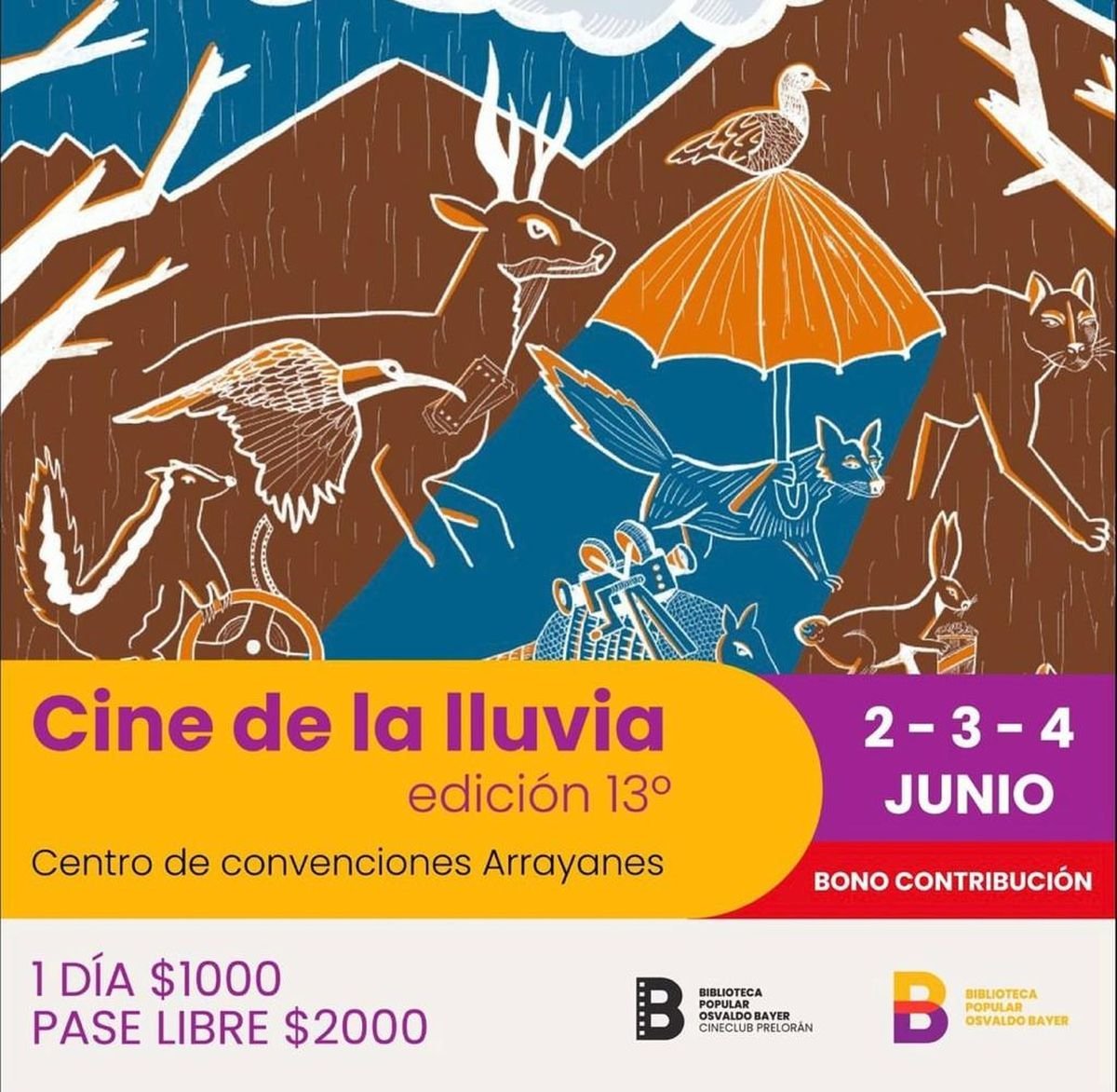 Cine de la Lluvia en Angostura