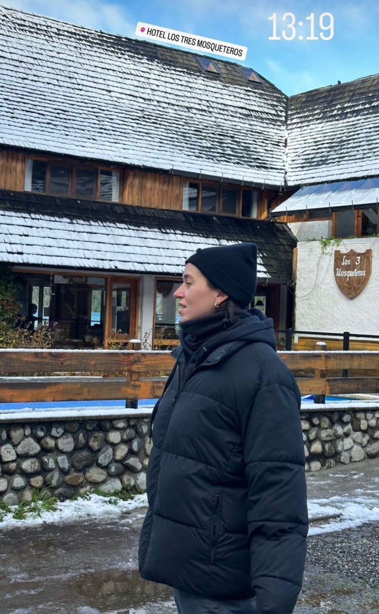 Leticia Siciliani en Villa La Angostura
