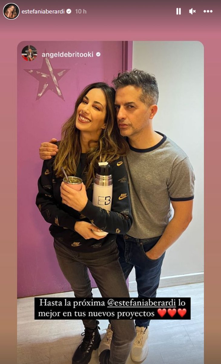 Televisi&oacute;n: Estefi Berardi renunci&oacute; a LAM en vivo.