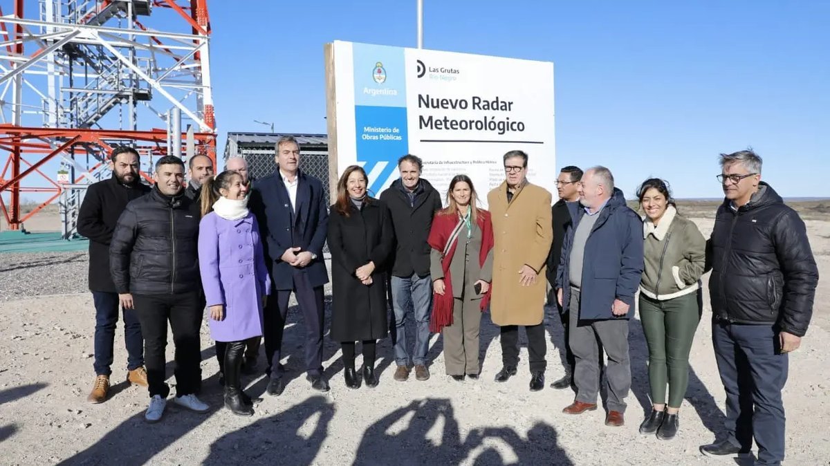 Las Grutas tiene un radar meteorol&oacute;gico hecho en el INVAP