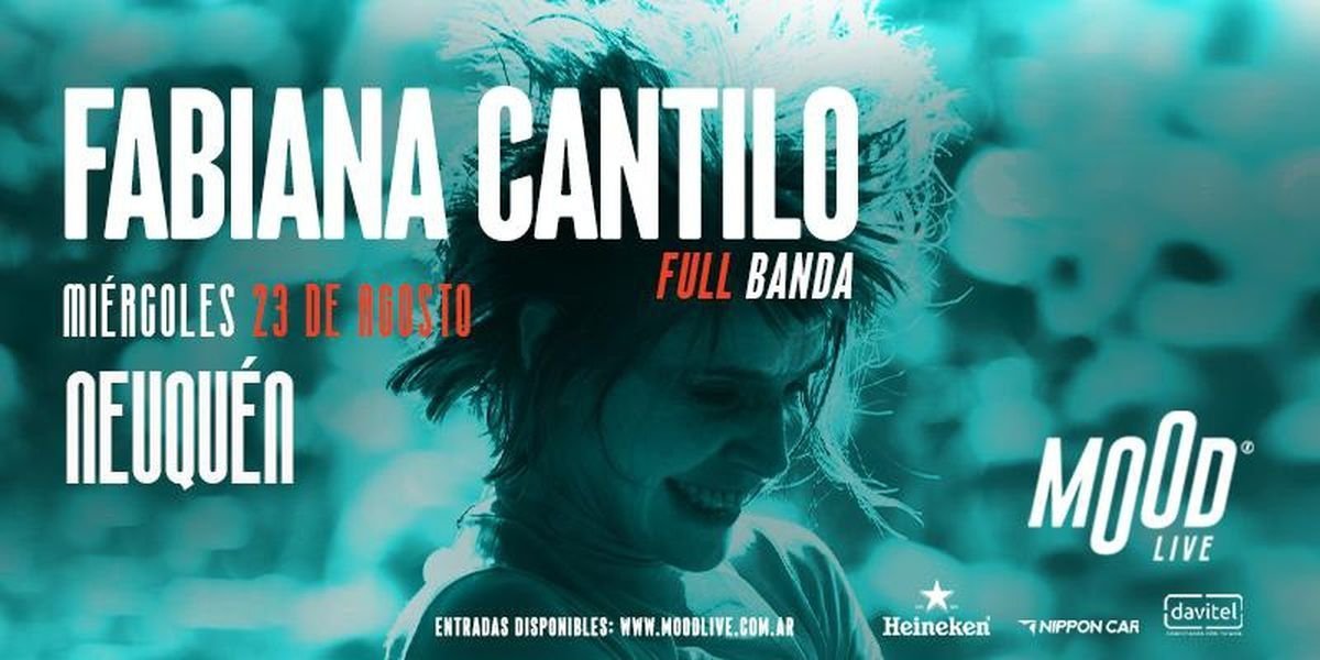 Fabiana Cantilo llega a Neuqu&eacute;n