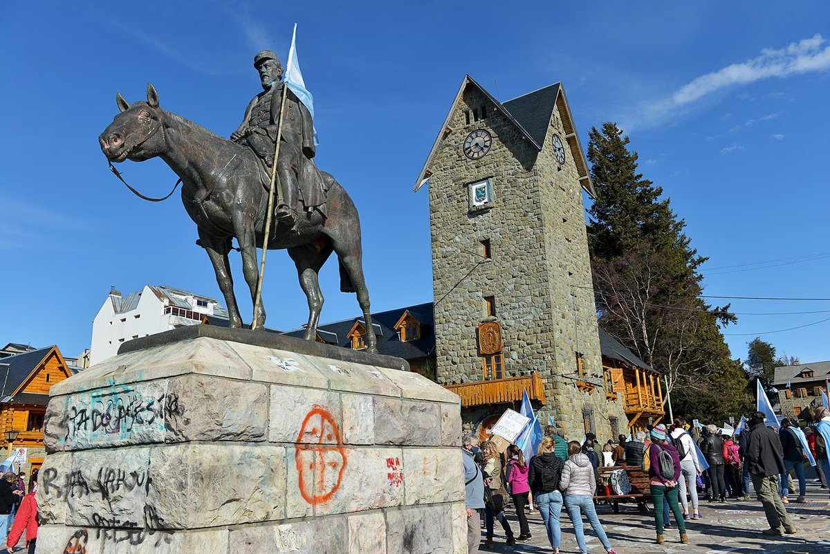 Monumeto a Roca en Bariloche 