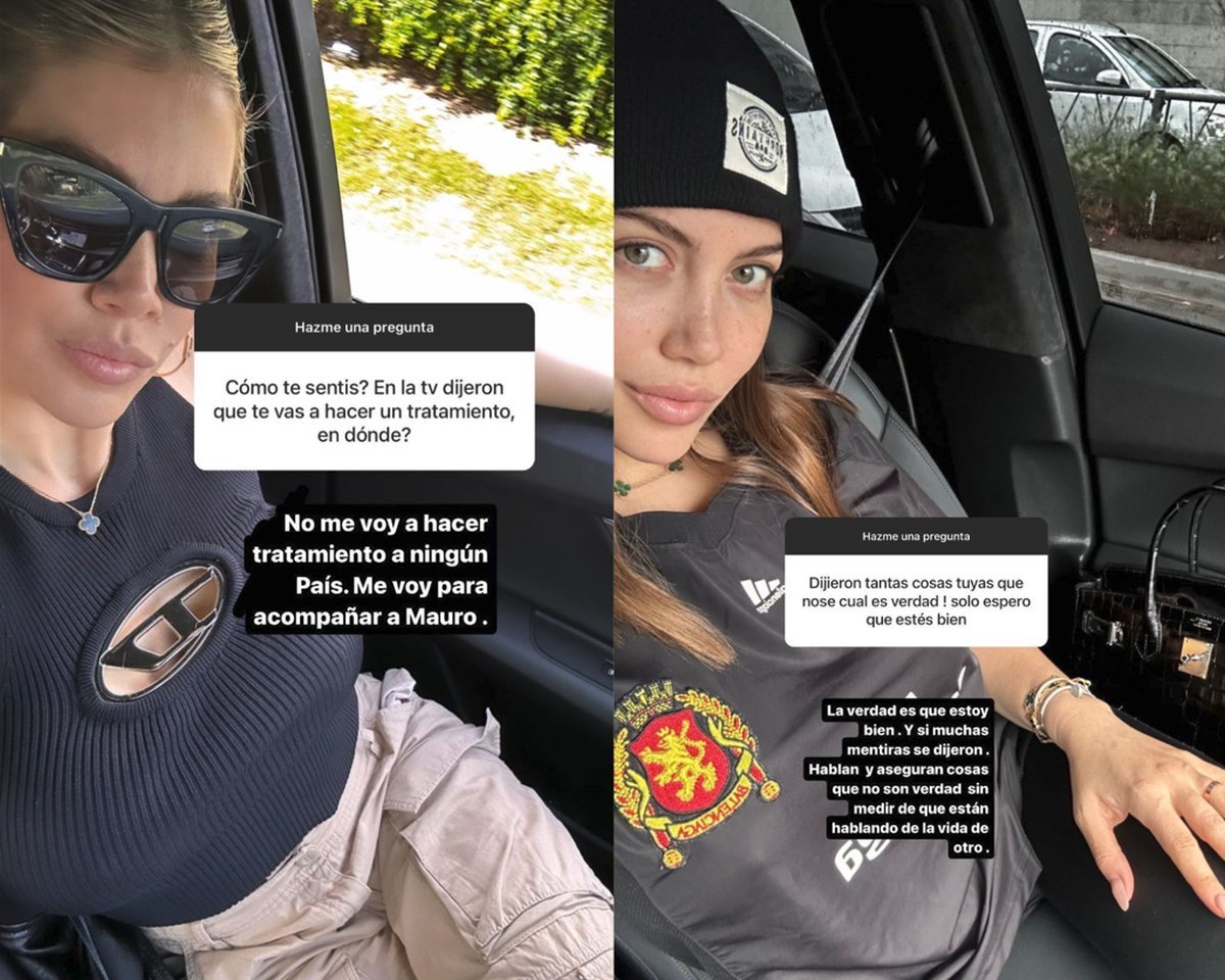 Wanda Nara se refiri&oacute; a su salud.