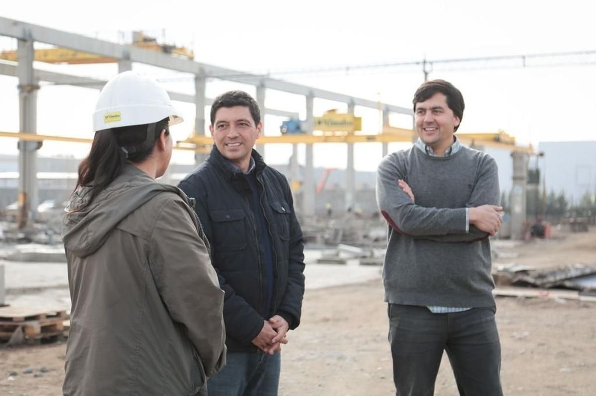 Koopmann visit&oacute; la empresa Cimalco Neuqu&eacute;n