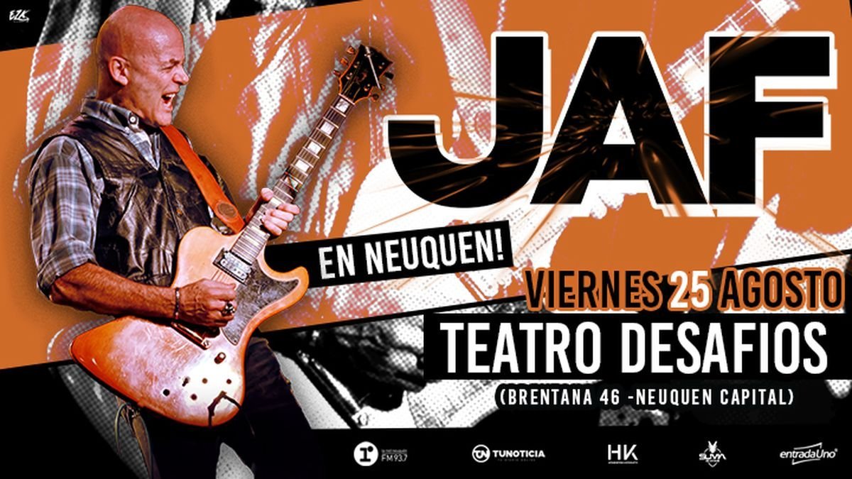 Show en vivo de JAF en Neuqu&eacute;n.