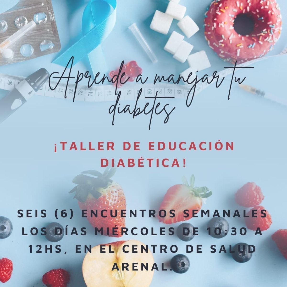 San Mart&iacute;n de los Andes: taller de educaci&oacute;n diab&eacute;tica.