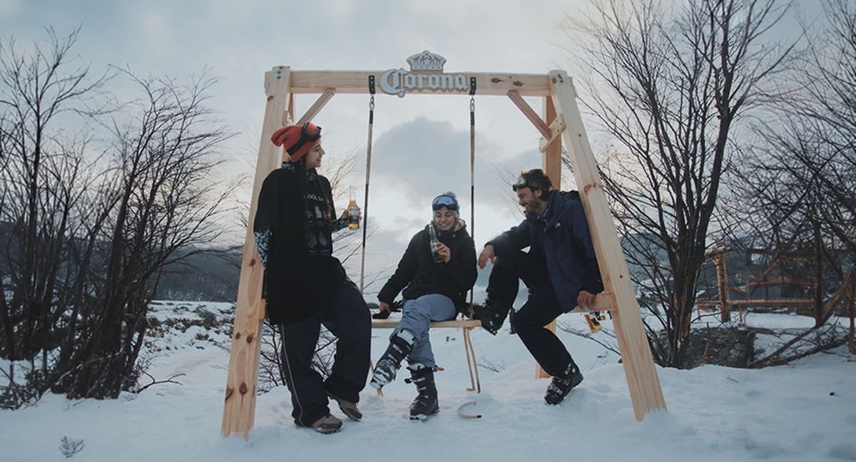 San Mart&iacute;n de los Andes: bar de hielo en Cerro Chapelco.