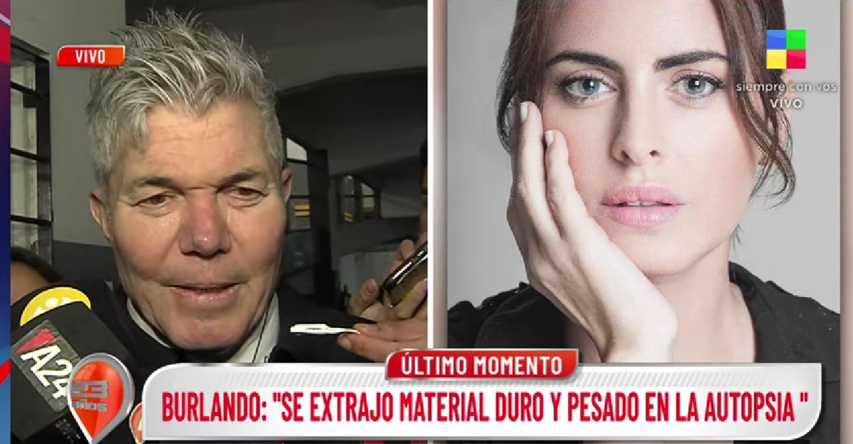 Televisi&oacute;n: Fernando Burlando dio detalles sobre la autopsia de Silvina Luna.