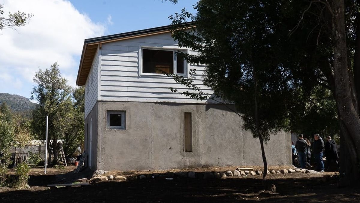 Obra de 60 viviendas del Barrio Intercultural (San Mart&iacute;n de los Andes)