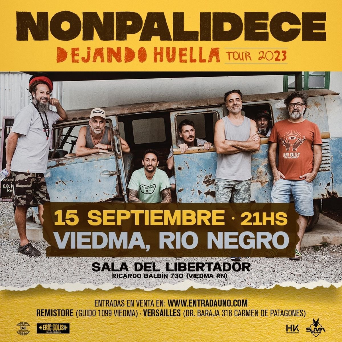 Nonpalidece llega a R&iacute;o Negro.