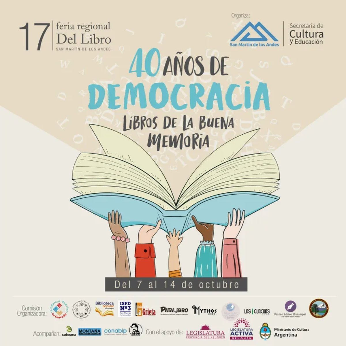 17&deg; Feria Regional del Libro en San Mart&iacute;n de los Andes
