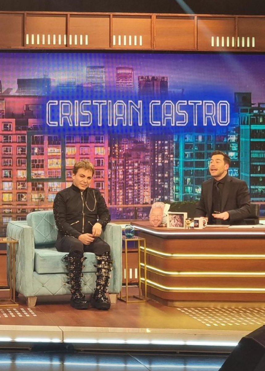 Televisi&oacute;n: Cristian Castro y su encuentro con Luis Miguel.