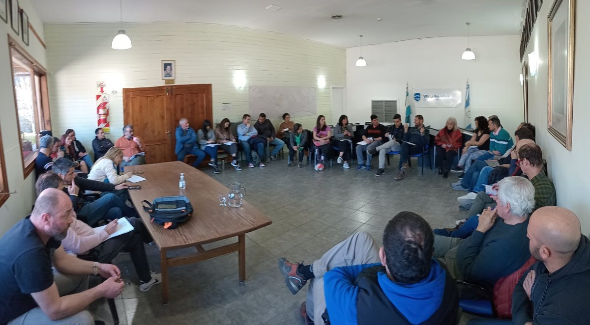 Primero Angostura y una charla sobre Desarrollo Urbano