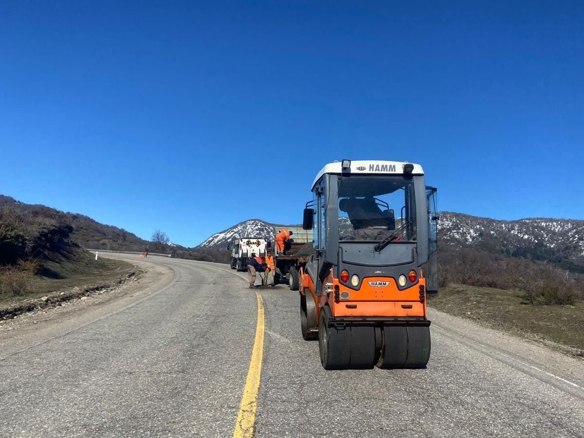 Obras de mantenimiento en la Ruta Nacional 40