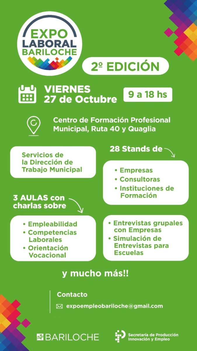 2da edici&oacute;n de la "Expo Laboral Bariloche"