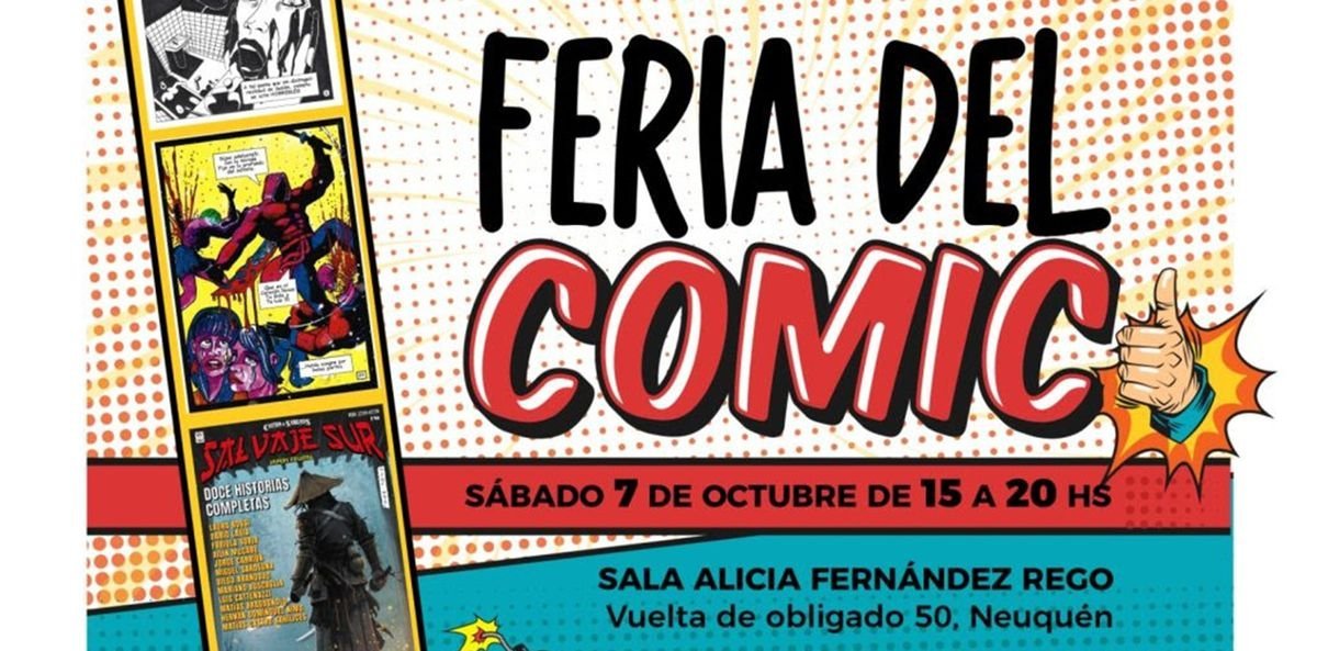 Feria del C&oacute;mic en la ciudad de Neuqu&eacute;n