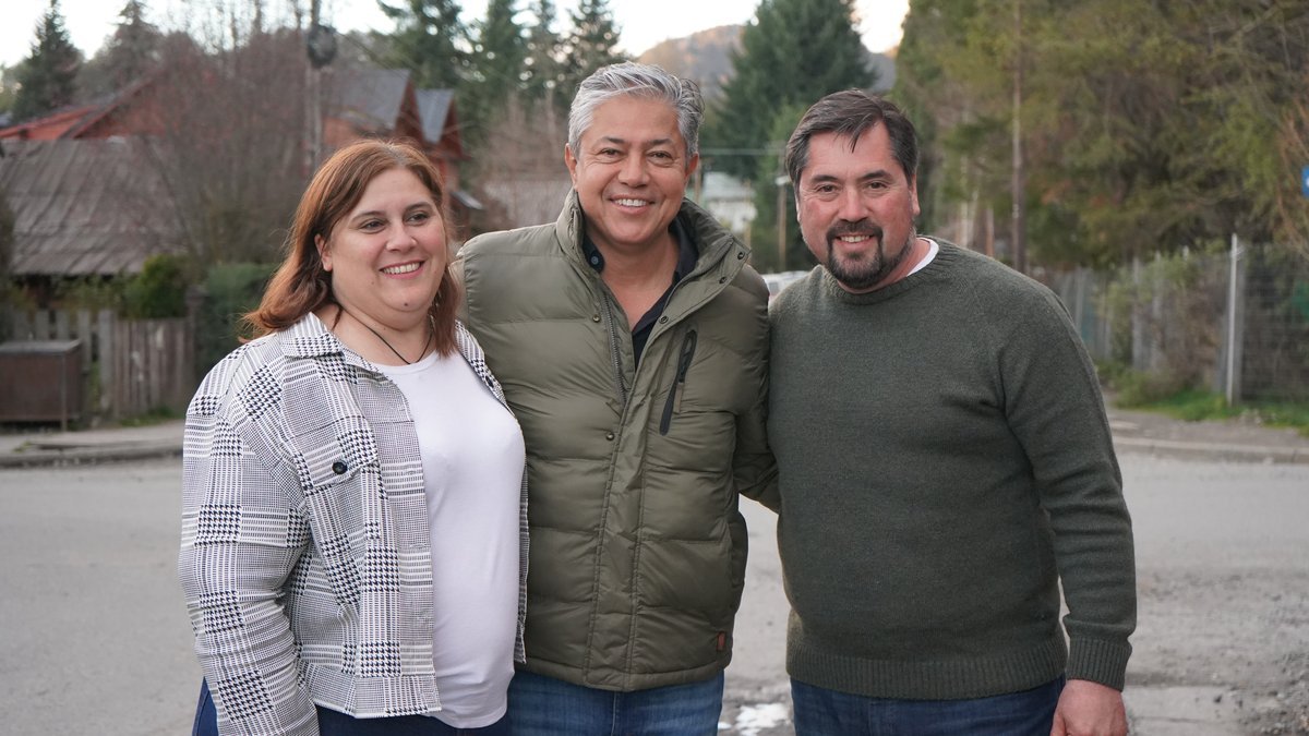 Rolando Figueroa brind&oacute; su apoyo a Javier Murer en Villa La Angostura 