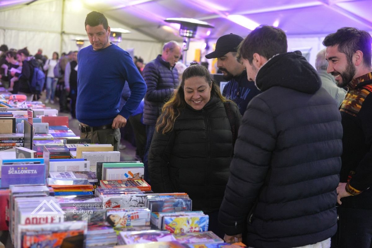 San Mart&iacute;n de los Andes: fin de semana en la Feria del Libro.