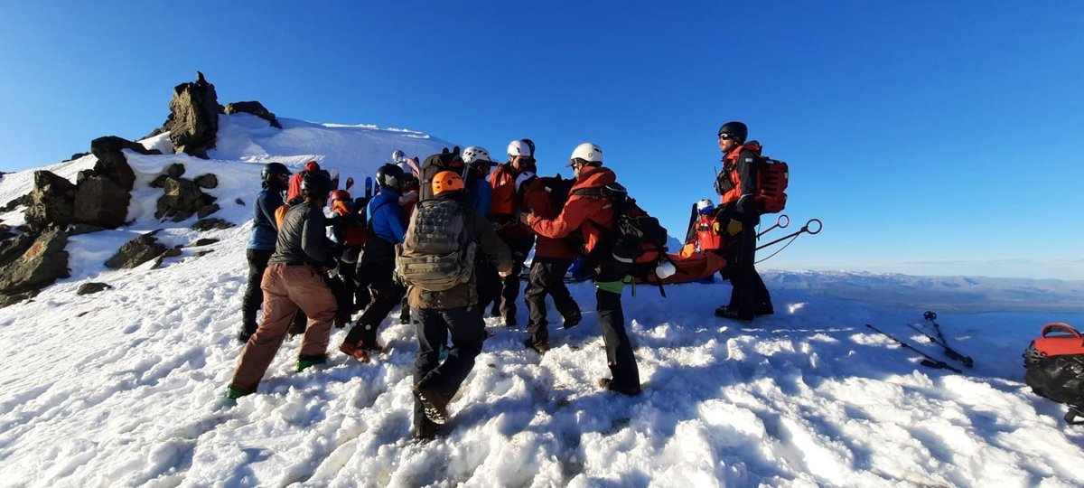 Bariloche: dram&aacute;tico rescate en Catedral